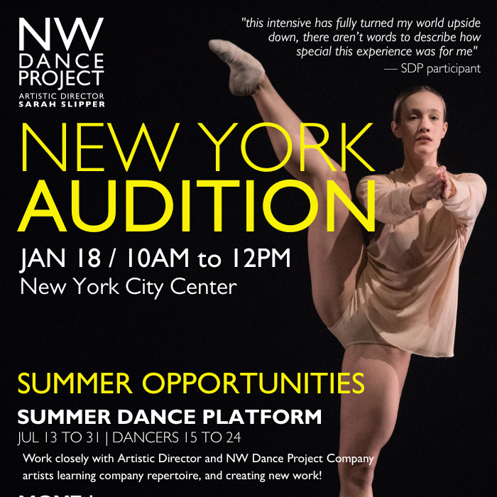 Summer NYC Auditions with NW Dance Project