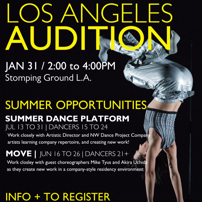 L.A. Auditions at NW Dance Project 