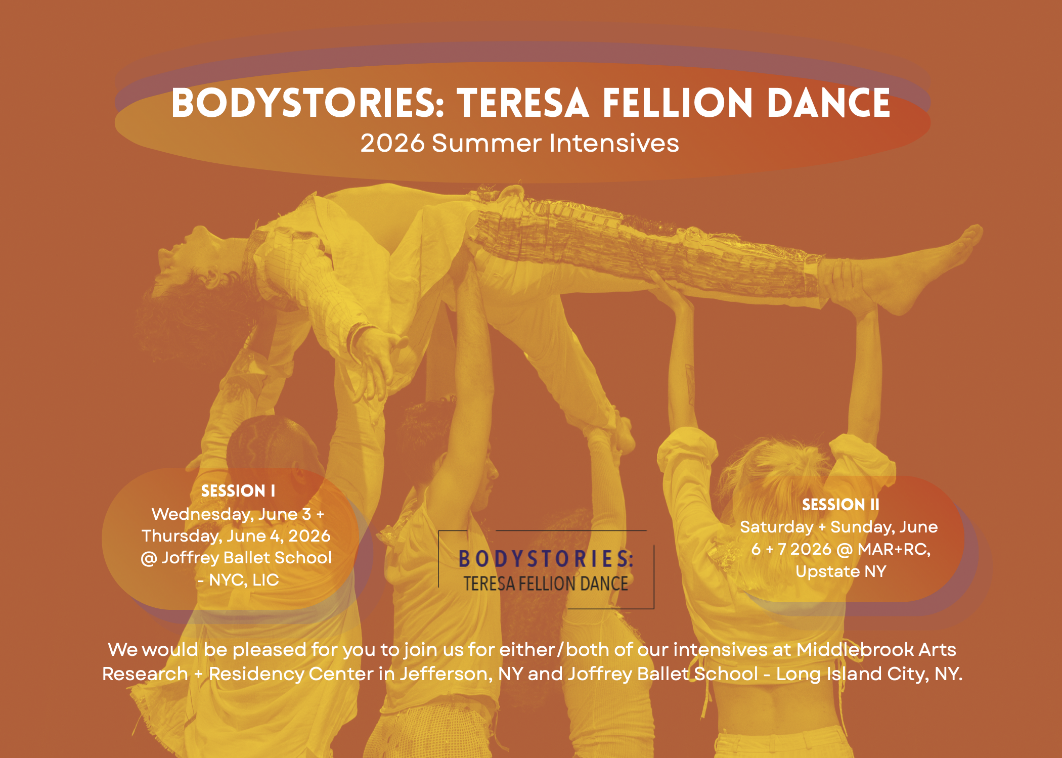 Teresa Fellion Dance -  2026 Summer Intensives