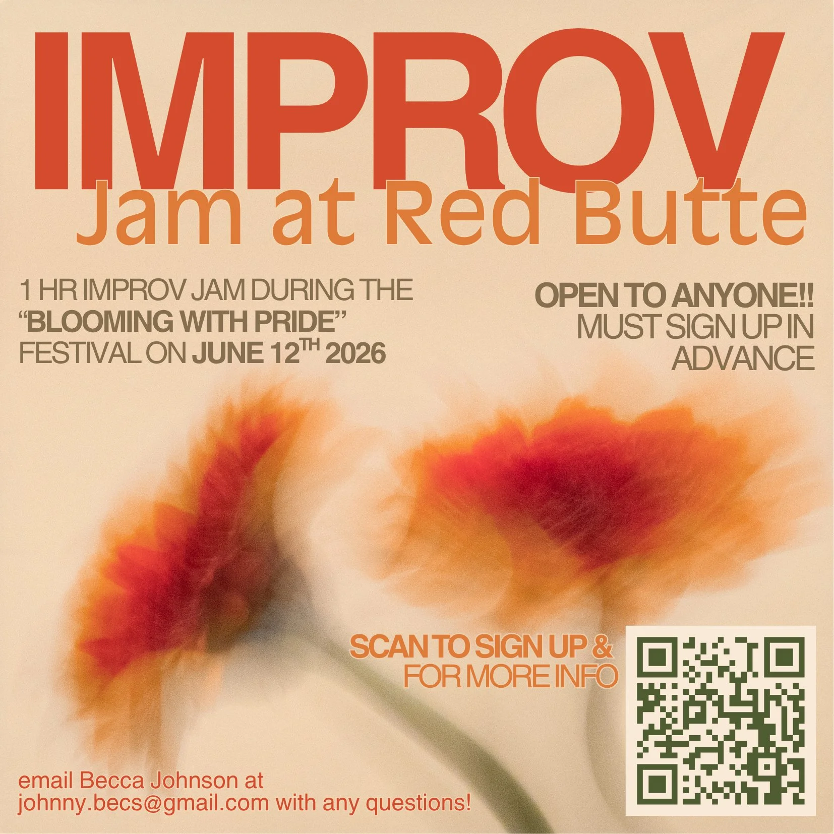 Improv Jam at Red Butte Gardens