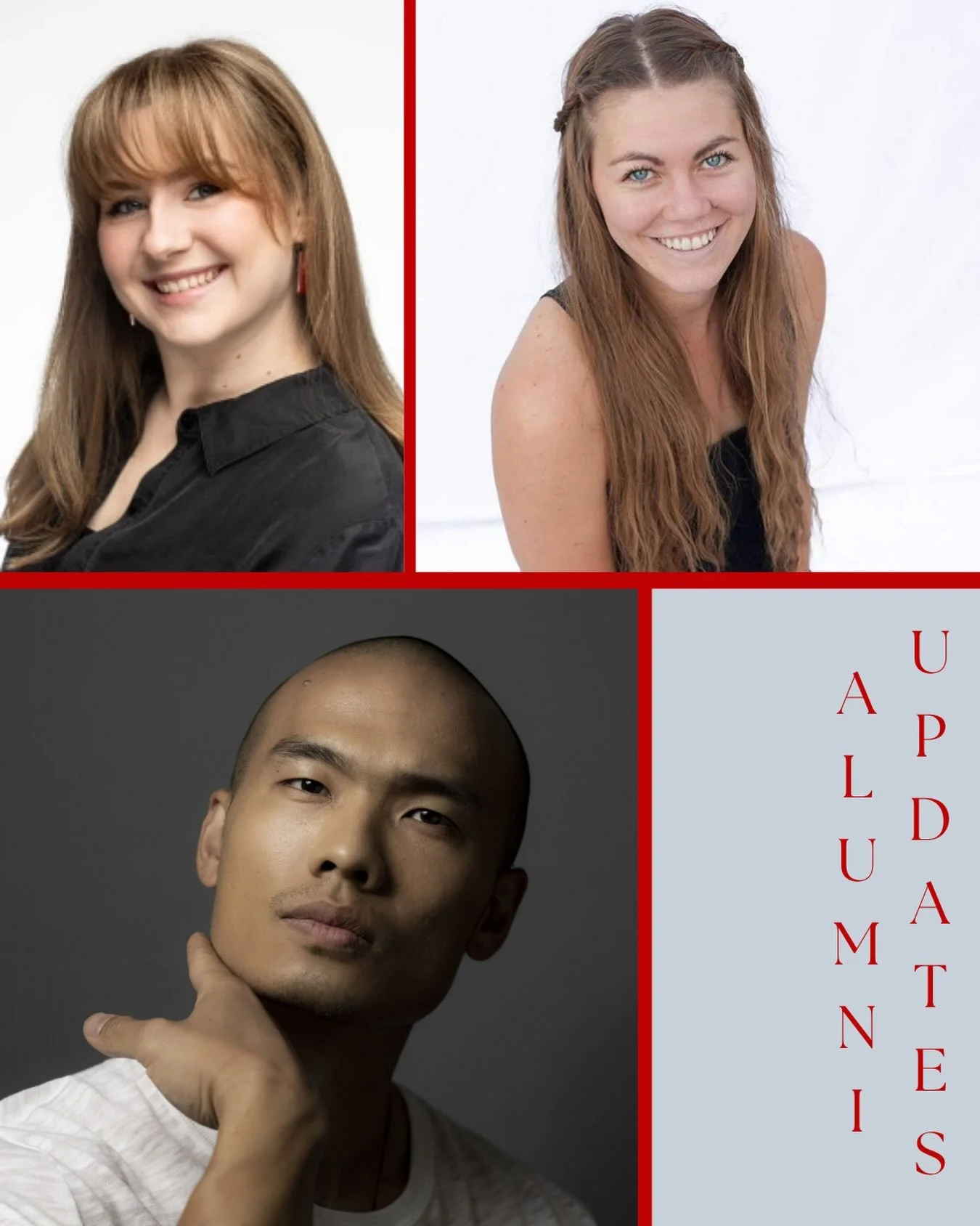 Our School of Dance alumni are always up to amazing things. So here are a few updates!

* Natalie Dellutri (Ballet BFA &lsquo;19, Psychology BS &lsquo;19) has been promoted to Milwaukee Ballet School &amp; Academy&rsquo;s School Operations Manager.

