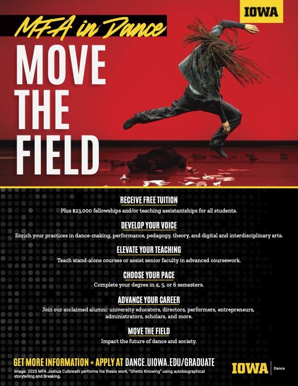 Iowa MFA in Dance Program