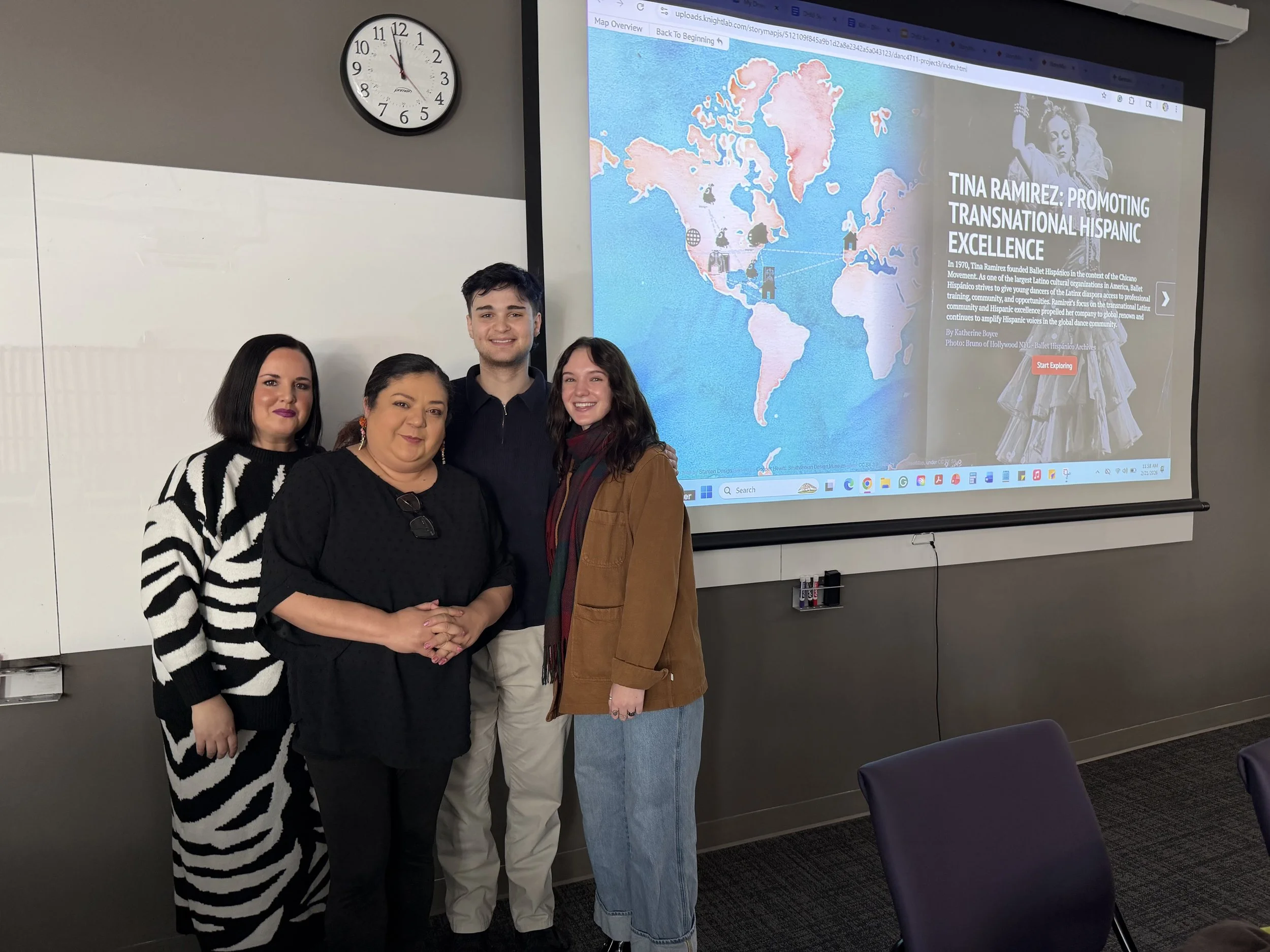 Kiri Avelar &amp; Students at Digital Humanities Utah Symposium