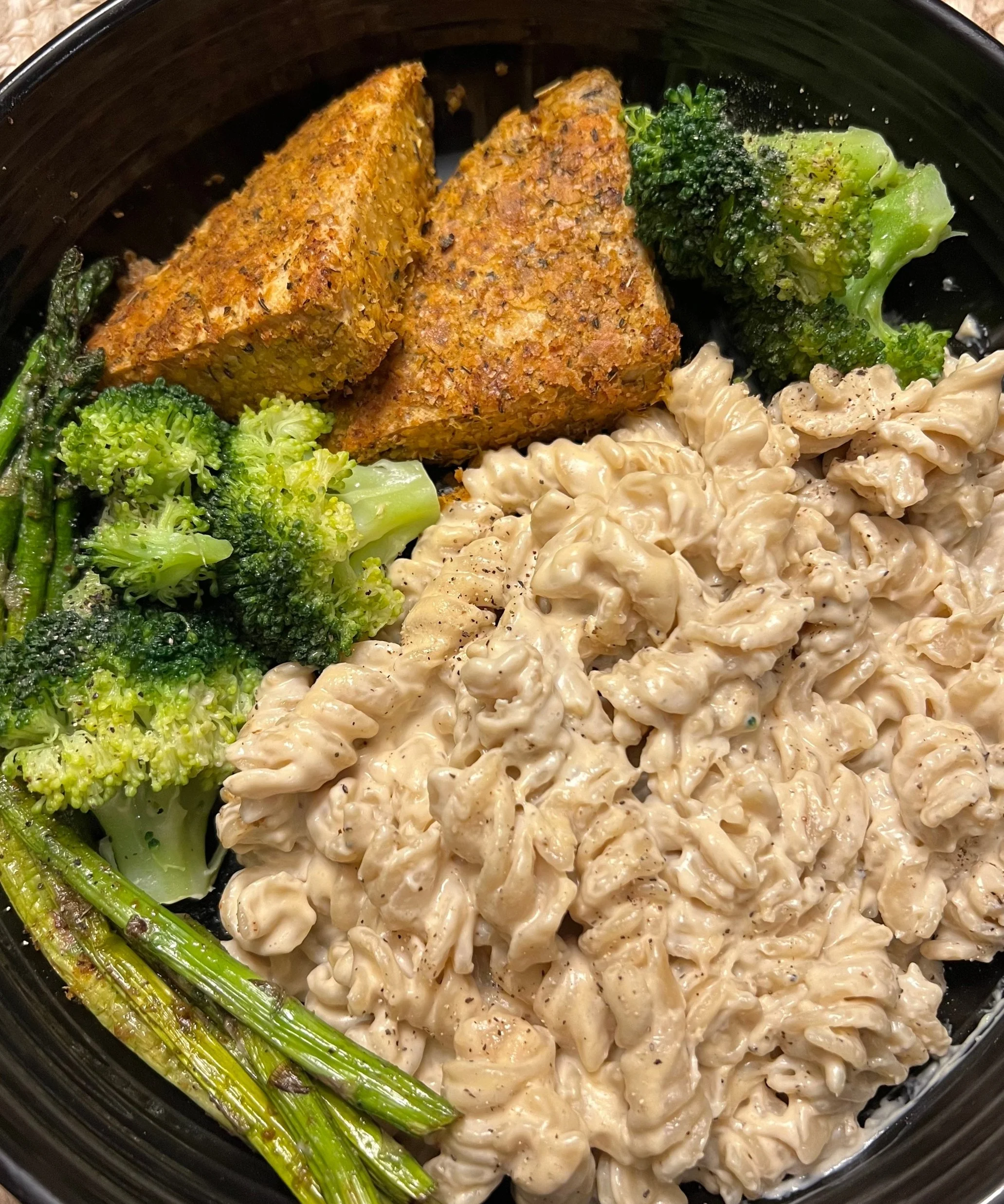 Creamy Alfredo Pasta (Vegan + Gluten Free)