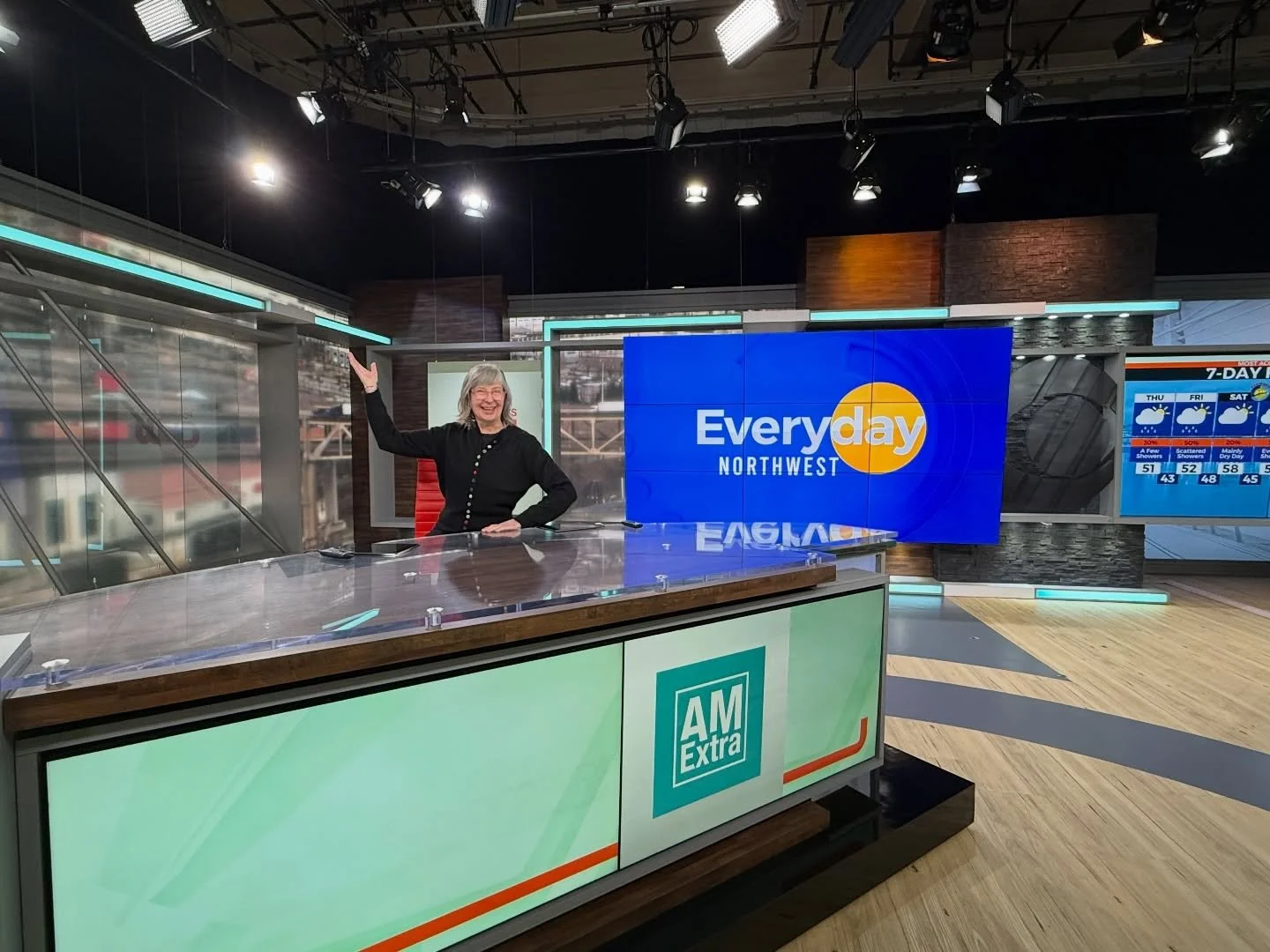 We had such a fun time filming on @everydaynorthwest this morning!

Central Eastside Together Board Member Bridgid Blackburn and co-owner of @Cargo joined @allysosborne to chat about the Central Eastside Passport and spread the word about all the dis