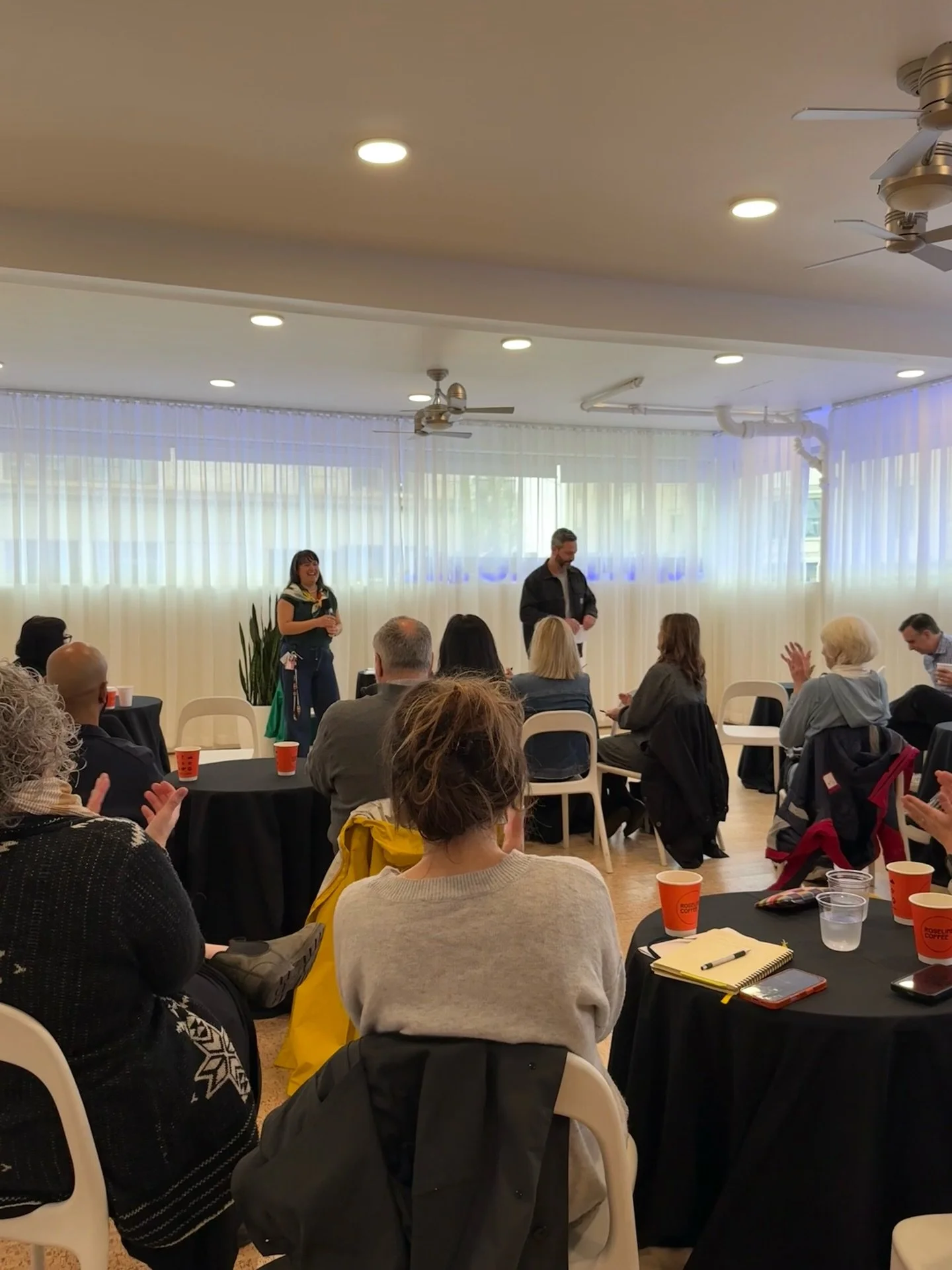 That&rsquo;s a wrap on this morning&rsquo;s Coffee Break Session with @councilorkoyamalane. Great questions, great conversation, and the room was full of good energy. Thank you to Councilor Koyama Lane for spending time with us and a special thank yo