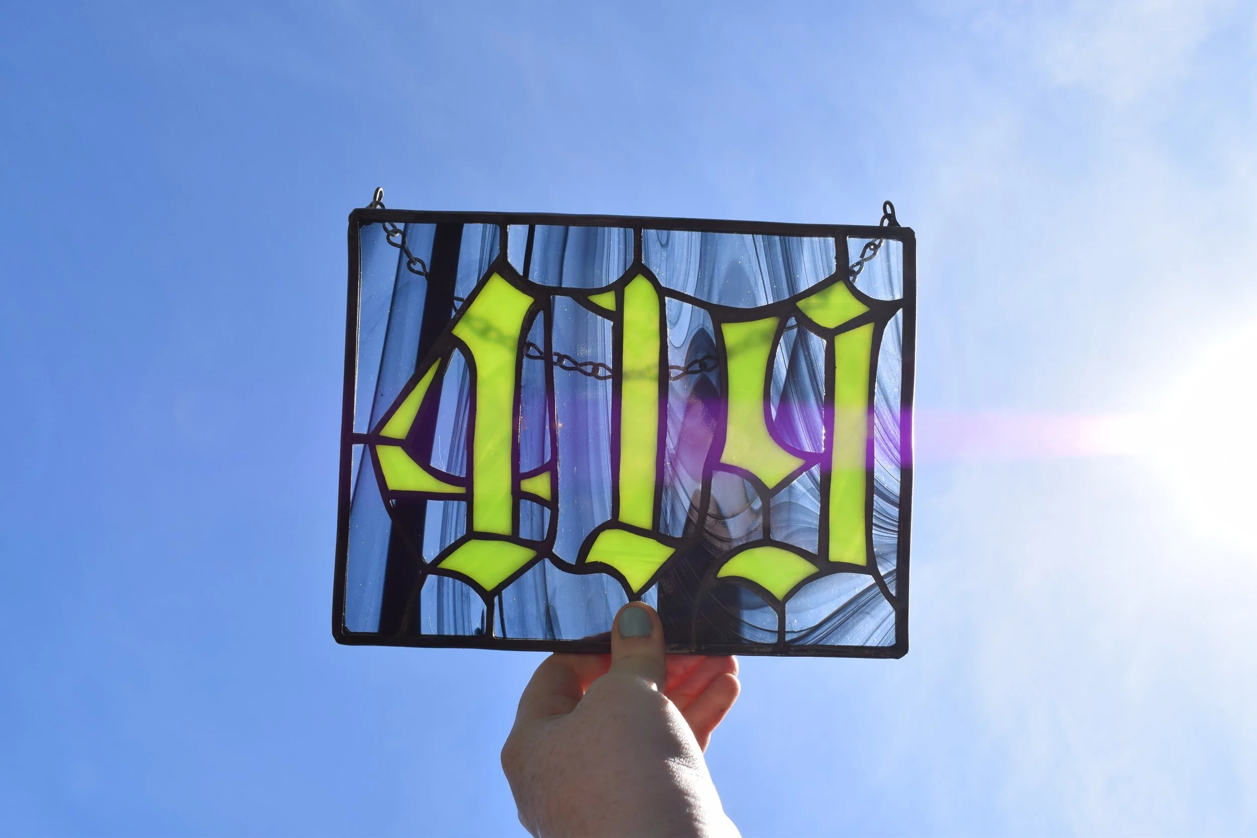 Some fun updates since moving to Ohio: 
I've started school again, and I've started painting more again!
Both of these things do affect my glass production. I am still planning on creating and selling my stained glass - the one change is that product