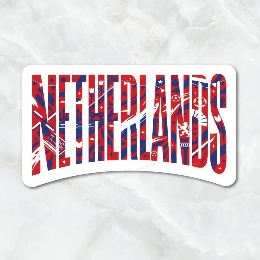 The Netherlands Soccer Icons Sticker