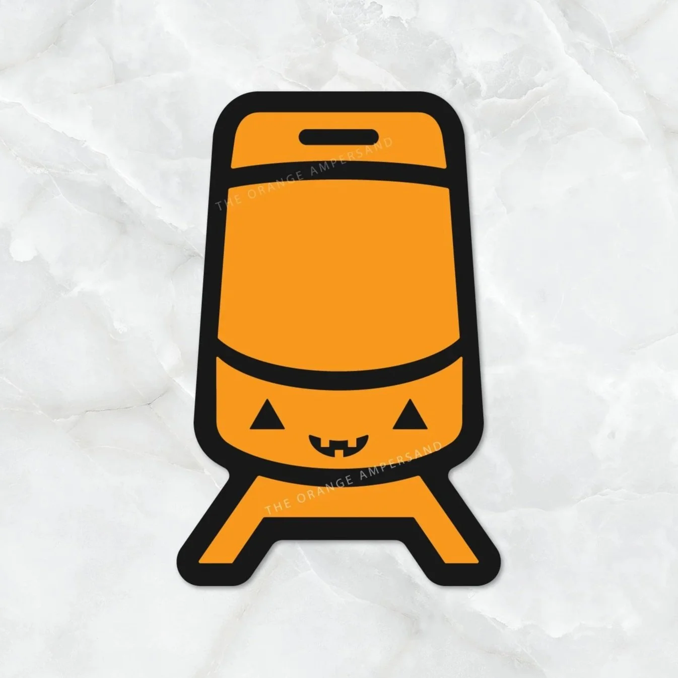 Pumpkin Jack 'O Lantern - KC Streetcar Sticker