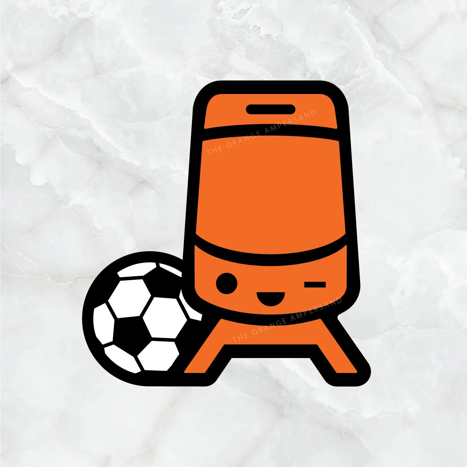 Netherlands Soccer KC Streetcar Sticker