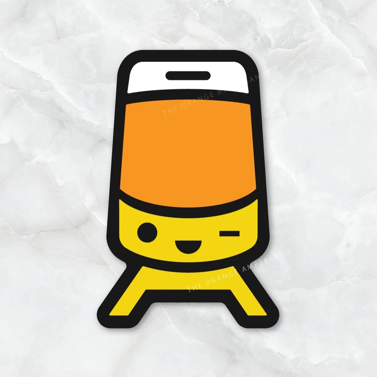 Candy Corn - KC Streetcar Sticker
