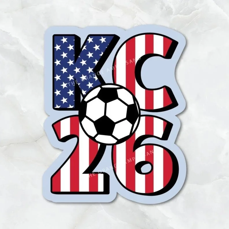 Kansas City '26 Soccer Sticker