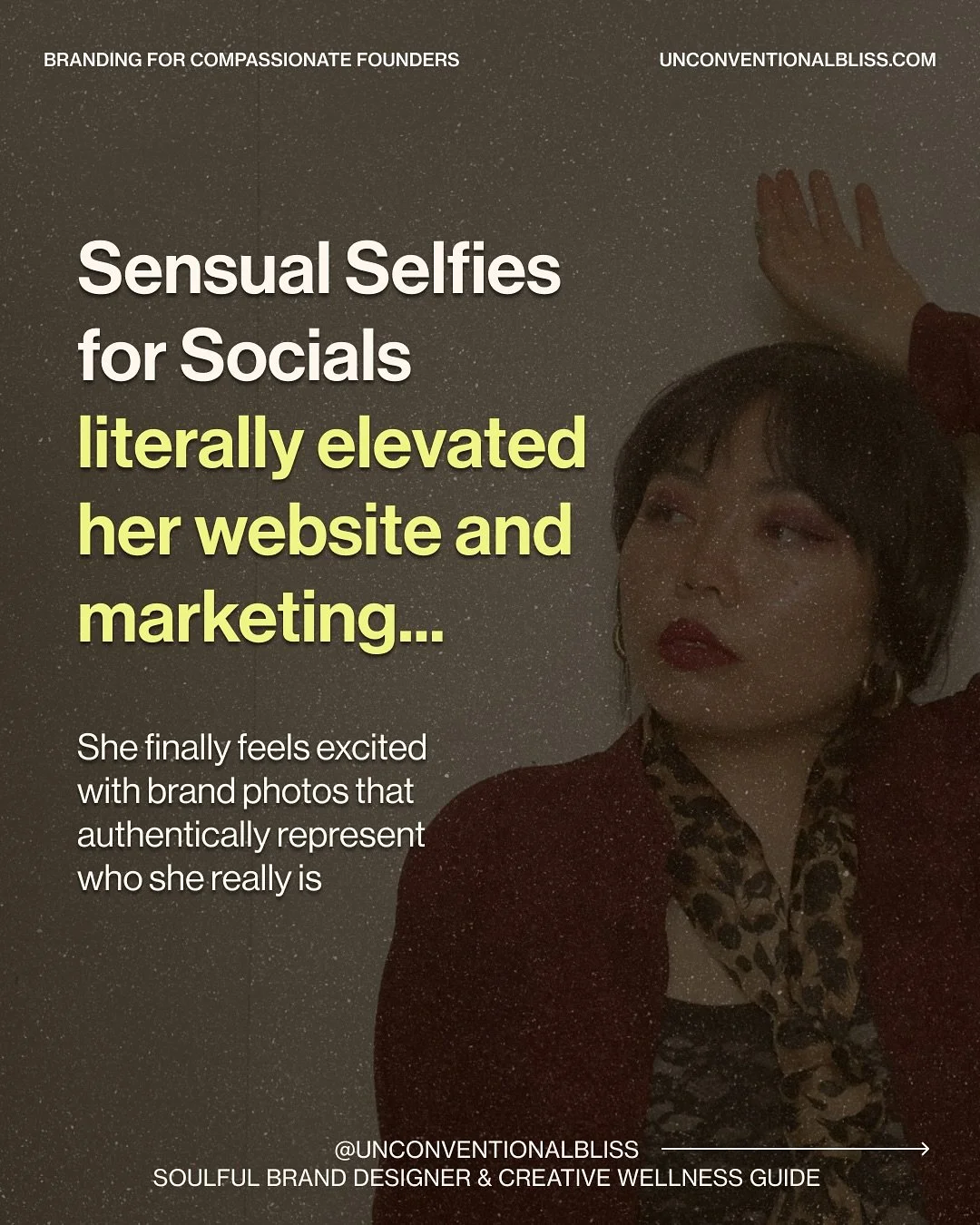 She said the Universe led her here. And honestly&hellip; I believe it.

When she found Sensual Selfies for Socials, something in her just knew &mdash; this was it.

On our first call she looked around the Zoom room and said, &ldquo;I feel like I foun