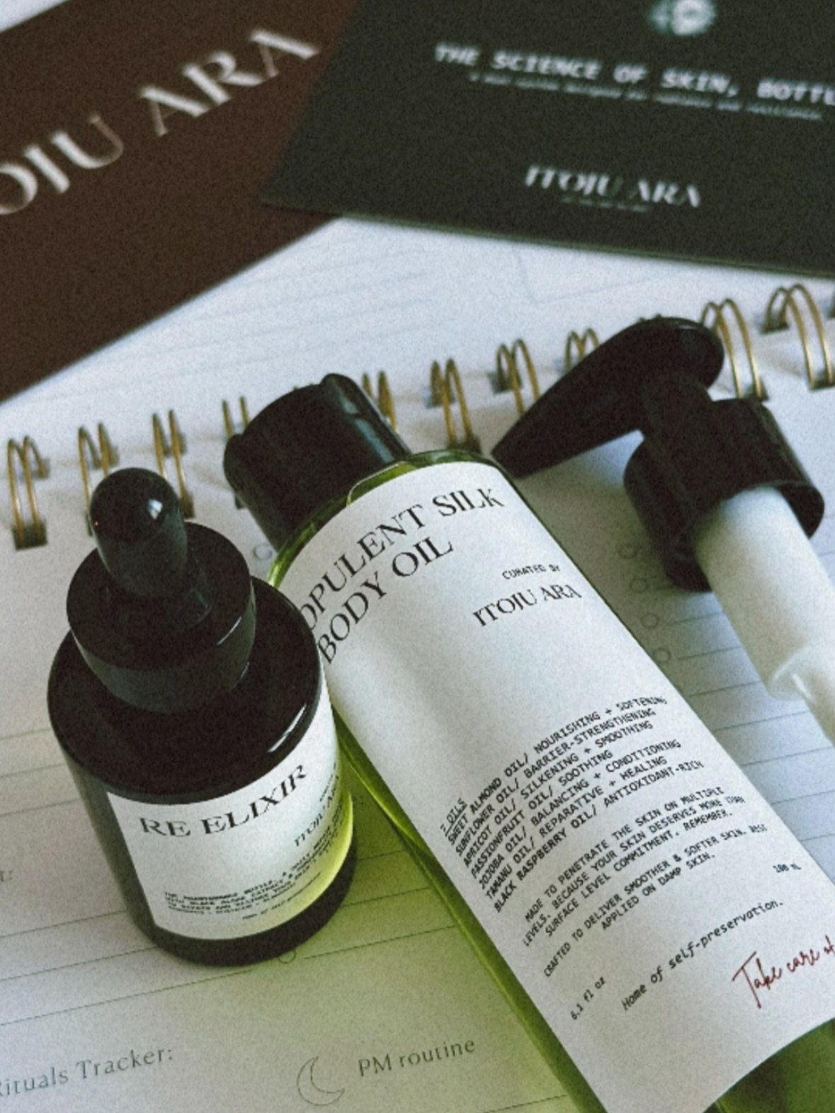 Slowing down and bringing presence and pleasure with my body has been a radical act for me, as someone who has been so disembodied for years.

Skincare and bodycare have been part of my selfcare and self pleasure rituals to slow down and love on myse