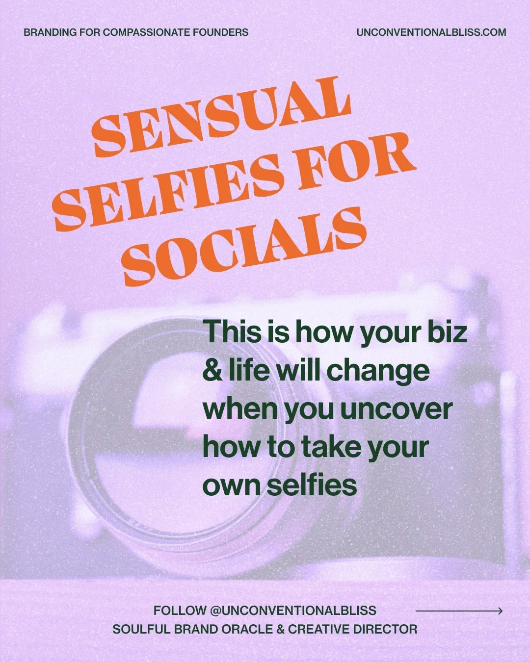This will change your life (sharing out of love) 👇🏼
 
I&rsquo;m giving you the full run down of the Technical AND Transformational ways your life will change when you join Sensual Selfies for Socials.

Doors now open. Partial scholarships available