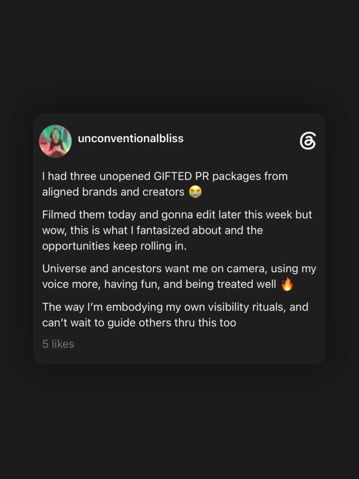 When increased visibility in an aligned, authentic, FUN way welcomes in dreamy clients, speaking opportunities and exciting gifted PR products 💅🏼🔥

So excited to share some small businesses you&rsquo;ll want to support and a new visibility program