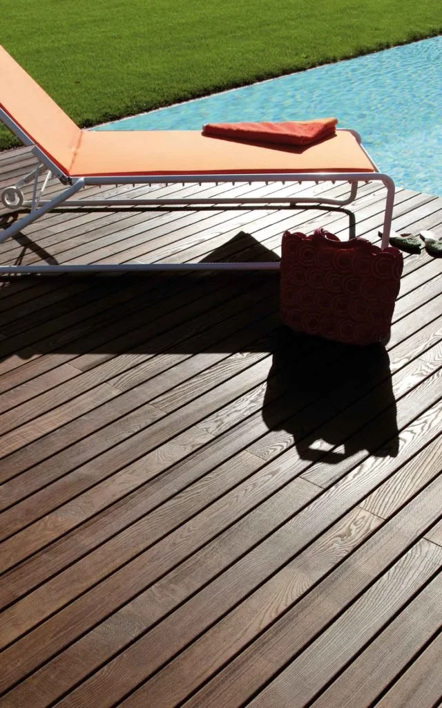 Listone Giordano Outdoor decking tags: frontier flooring, deck vancouver, deck install, deck contractor, wood deck, teak deck, ash deck, oak deck, ipe deck, acoya deck, deck supplies, outdoor floor, outdoor deck, pool deck, listone giordano, woodlife