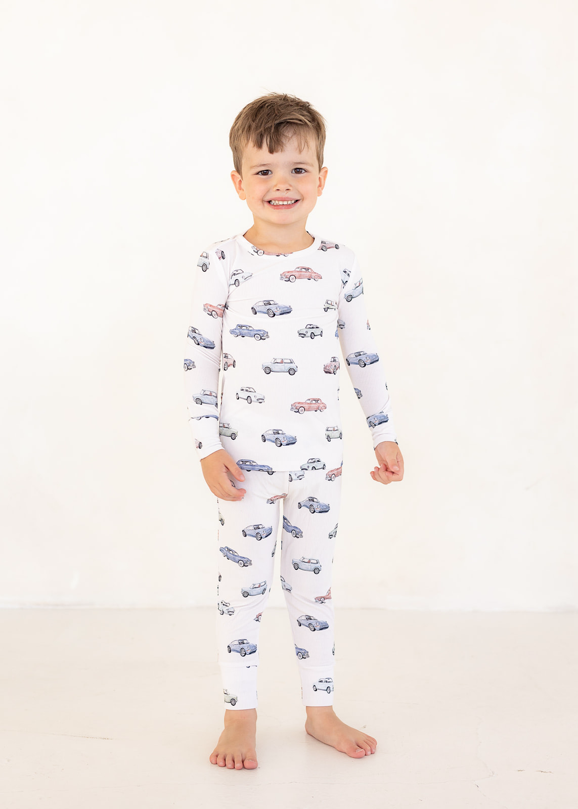 Vintage Cars 2 Piece Pajama.png