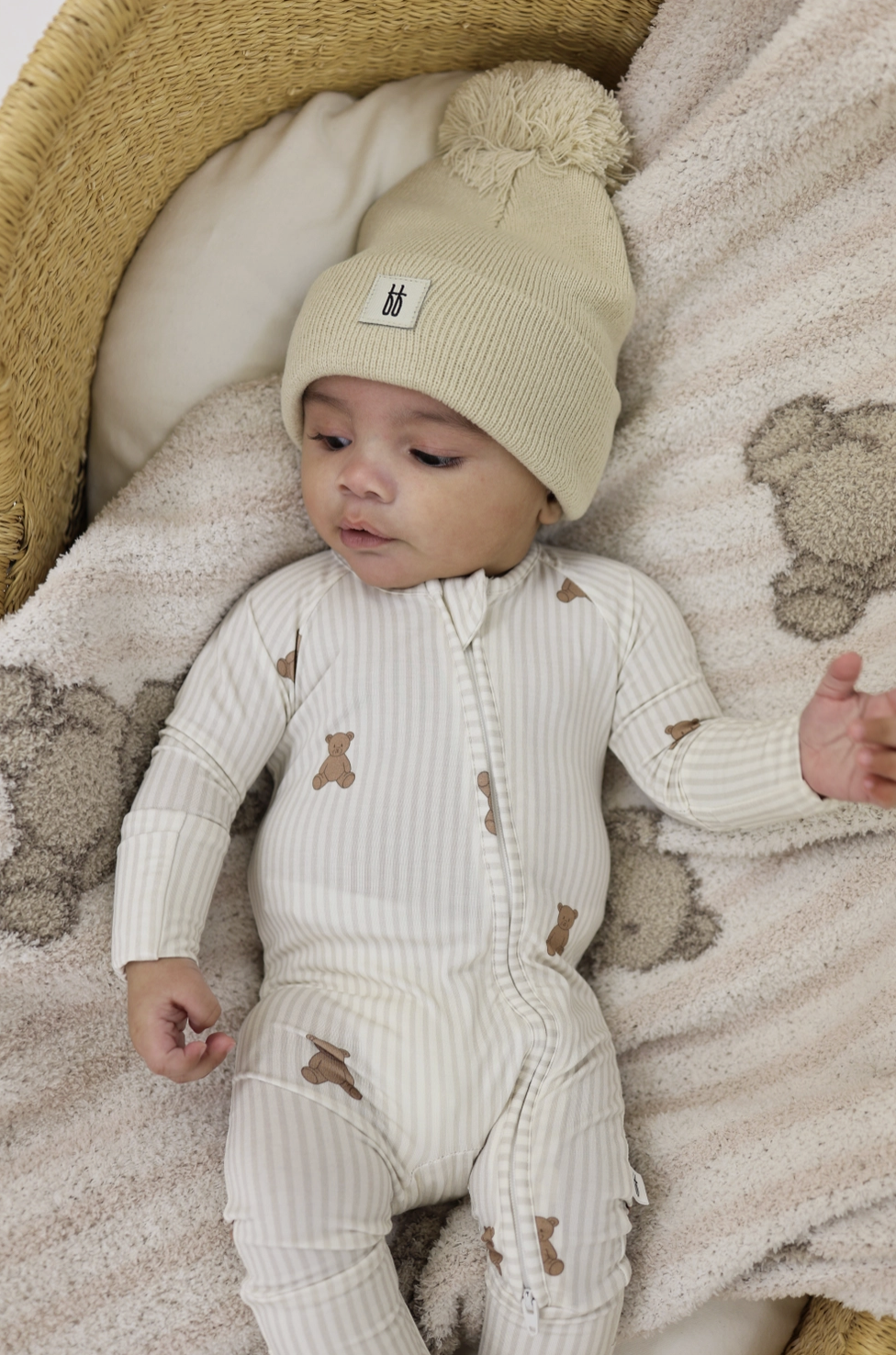 Bamboo Zip Pajamas | Teddy