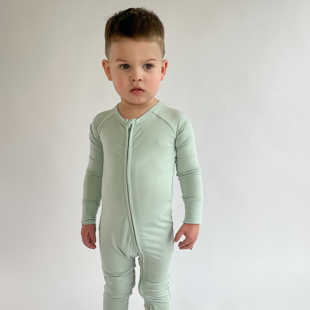 Zipper Romper - Sage Green.png