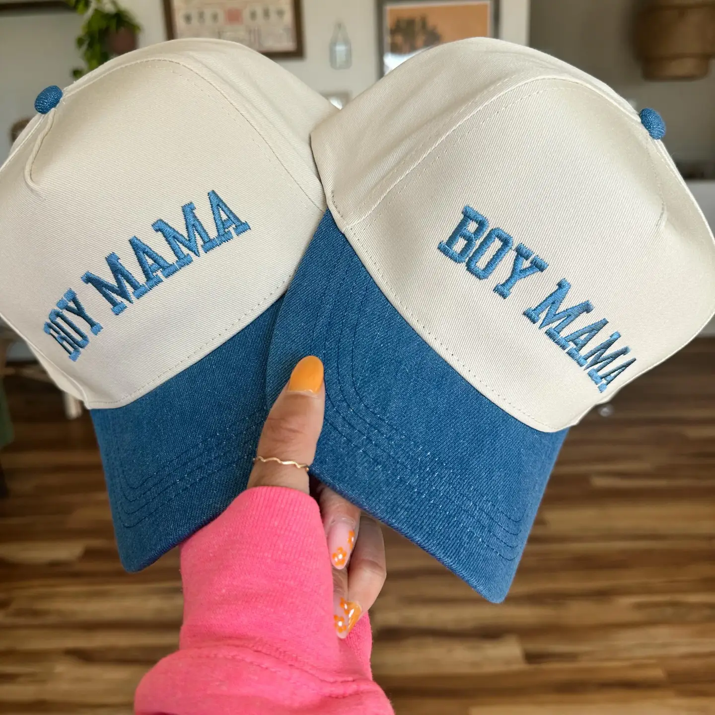 Boy Mama Embroidered Hat.png