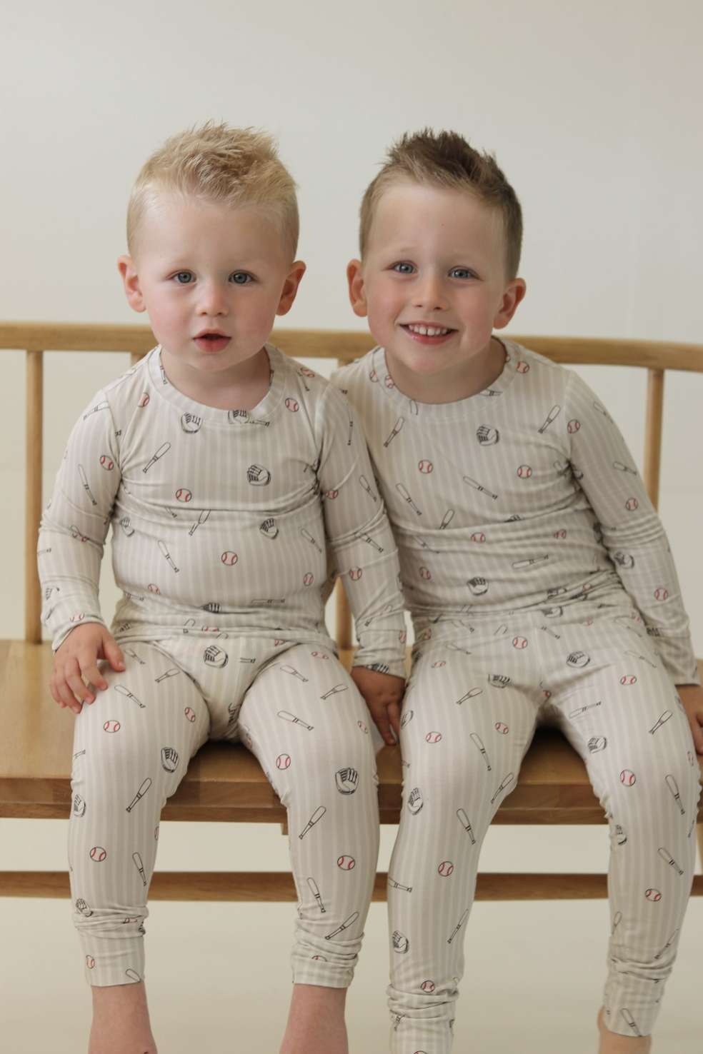 Ballpark Two-Piece Pajamas