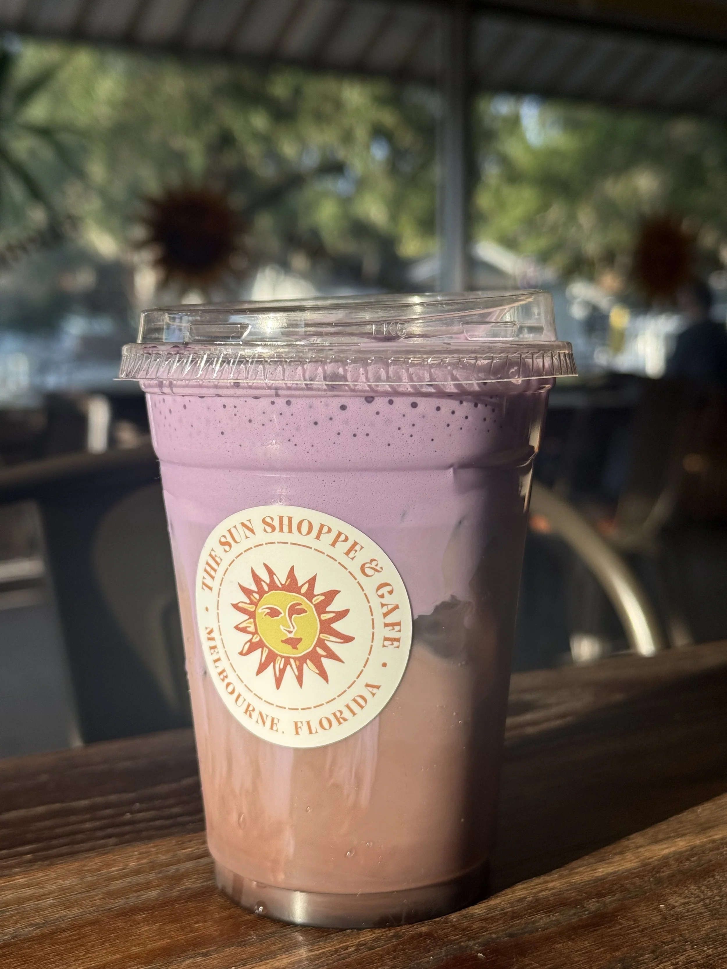 Coffee with Ube Cold Foam