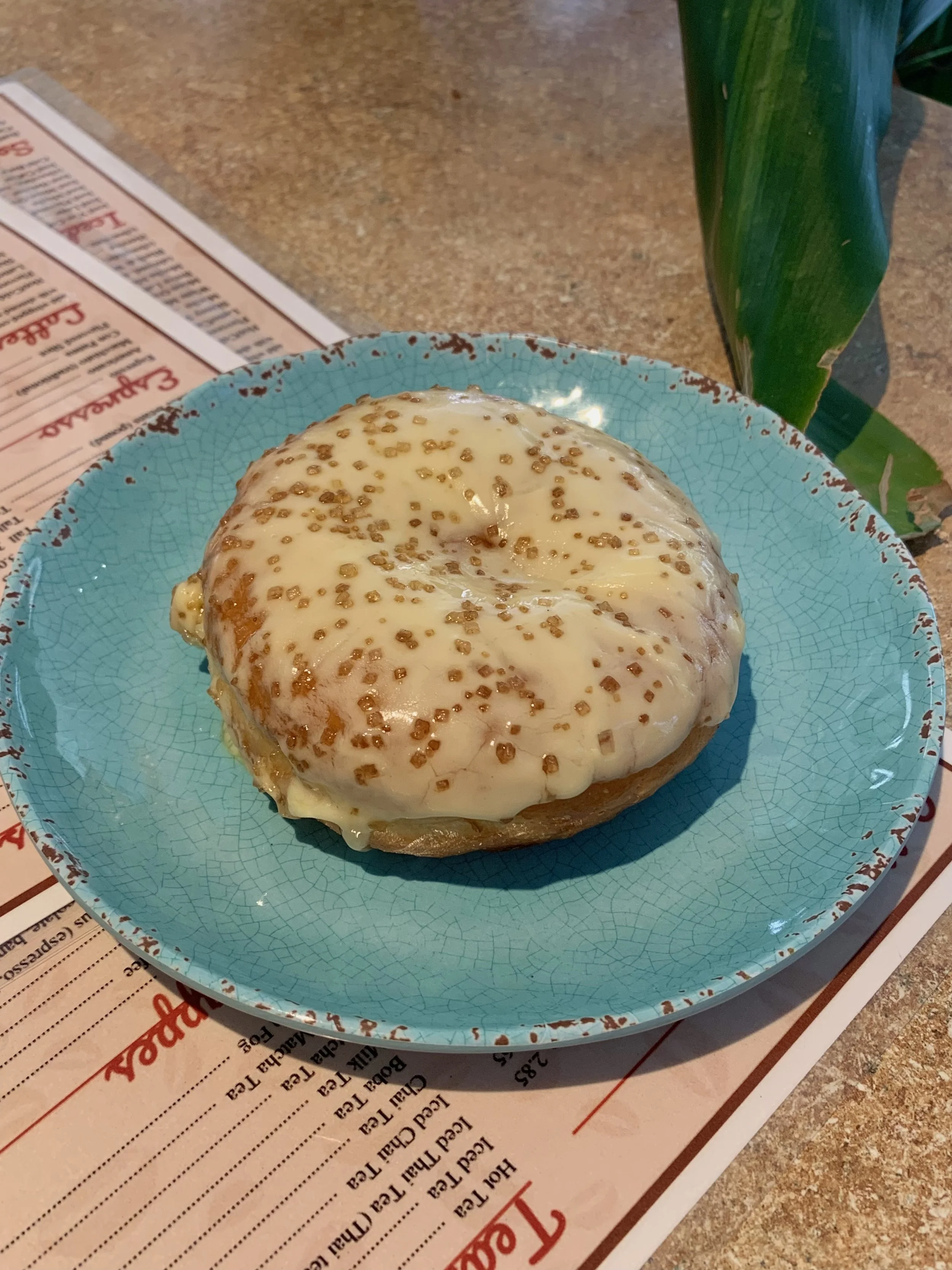 Creme Brulee-Filled Donut