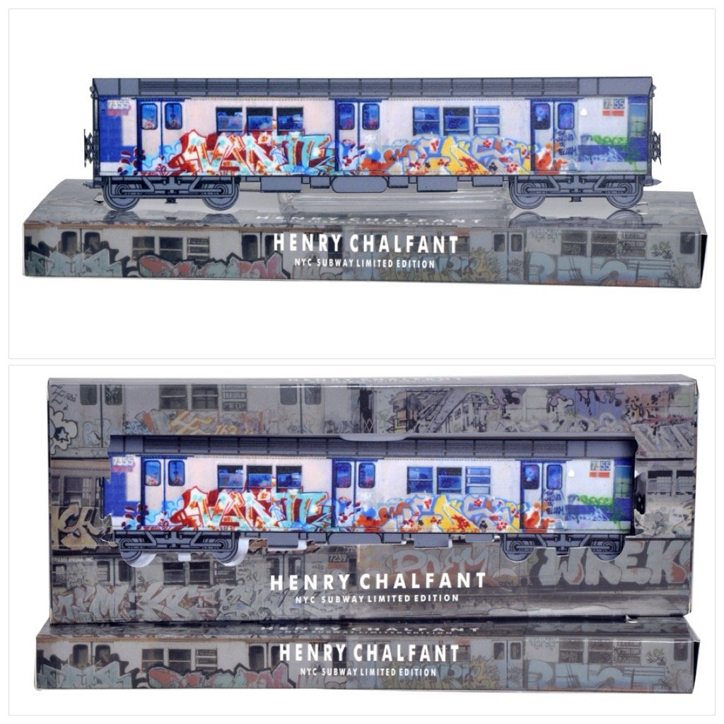 NYC ORIGINAL SUBWAY ART EDITION “VAN2″/ “COS207″ STYLEWARS 10″/25CM” CLASSIC COLLECTOR EDITION