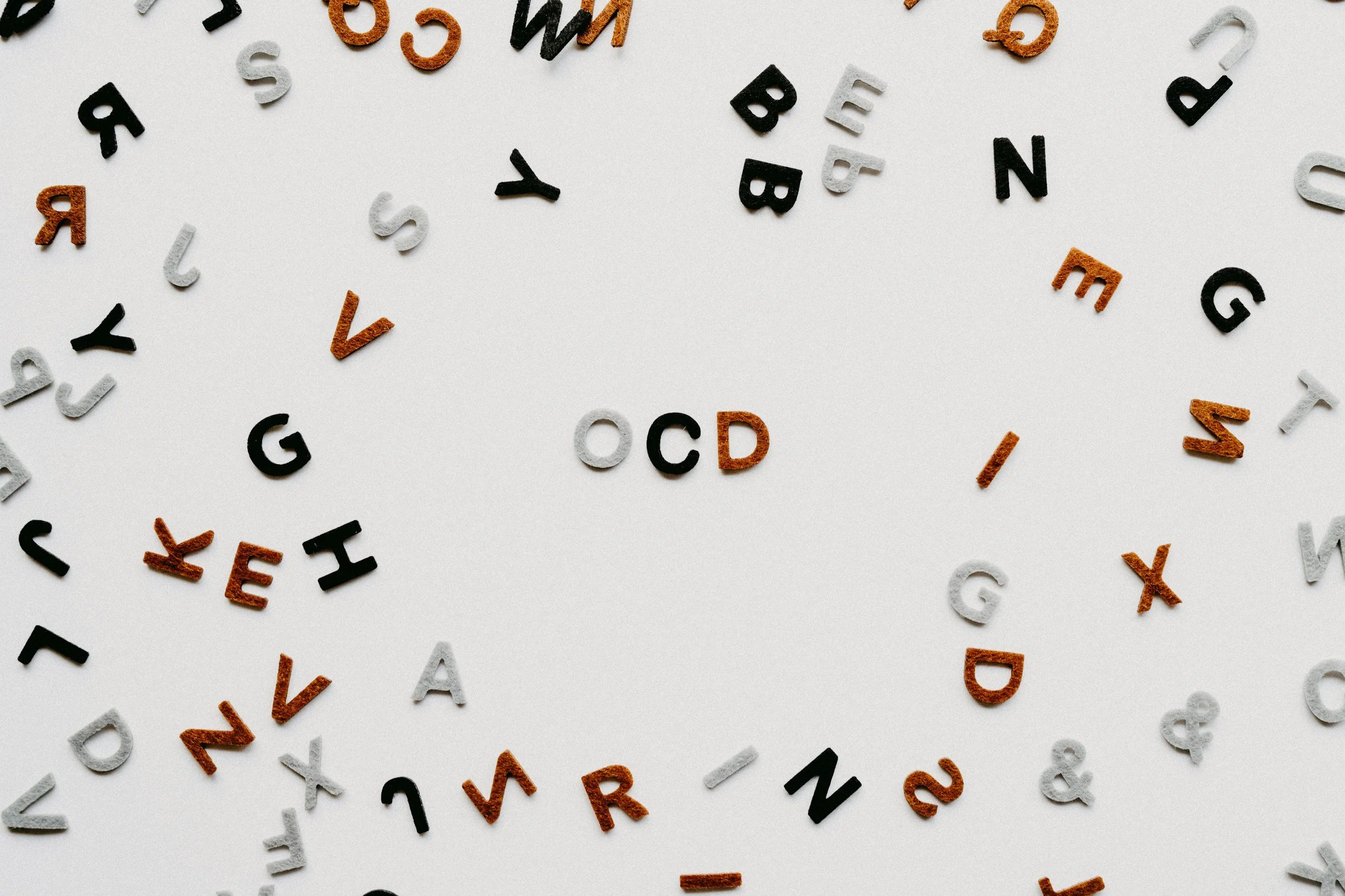 OCD can feel like a jumble of words and overwhelming