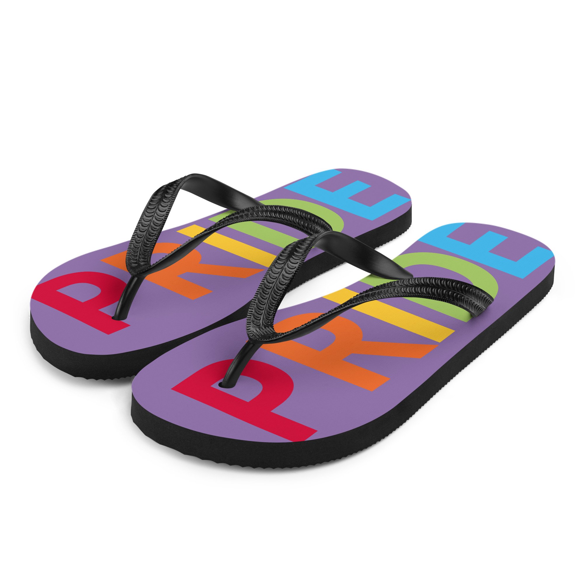 PRIDE flip flops