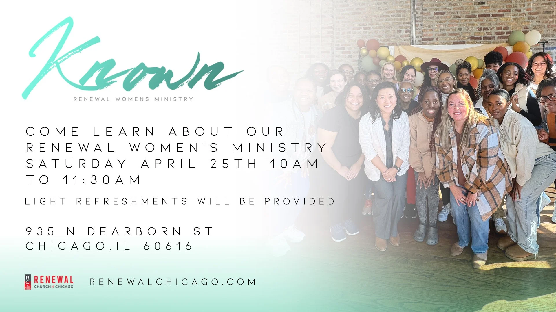 Known Women's Ministry Event