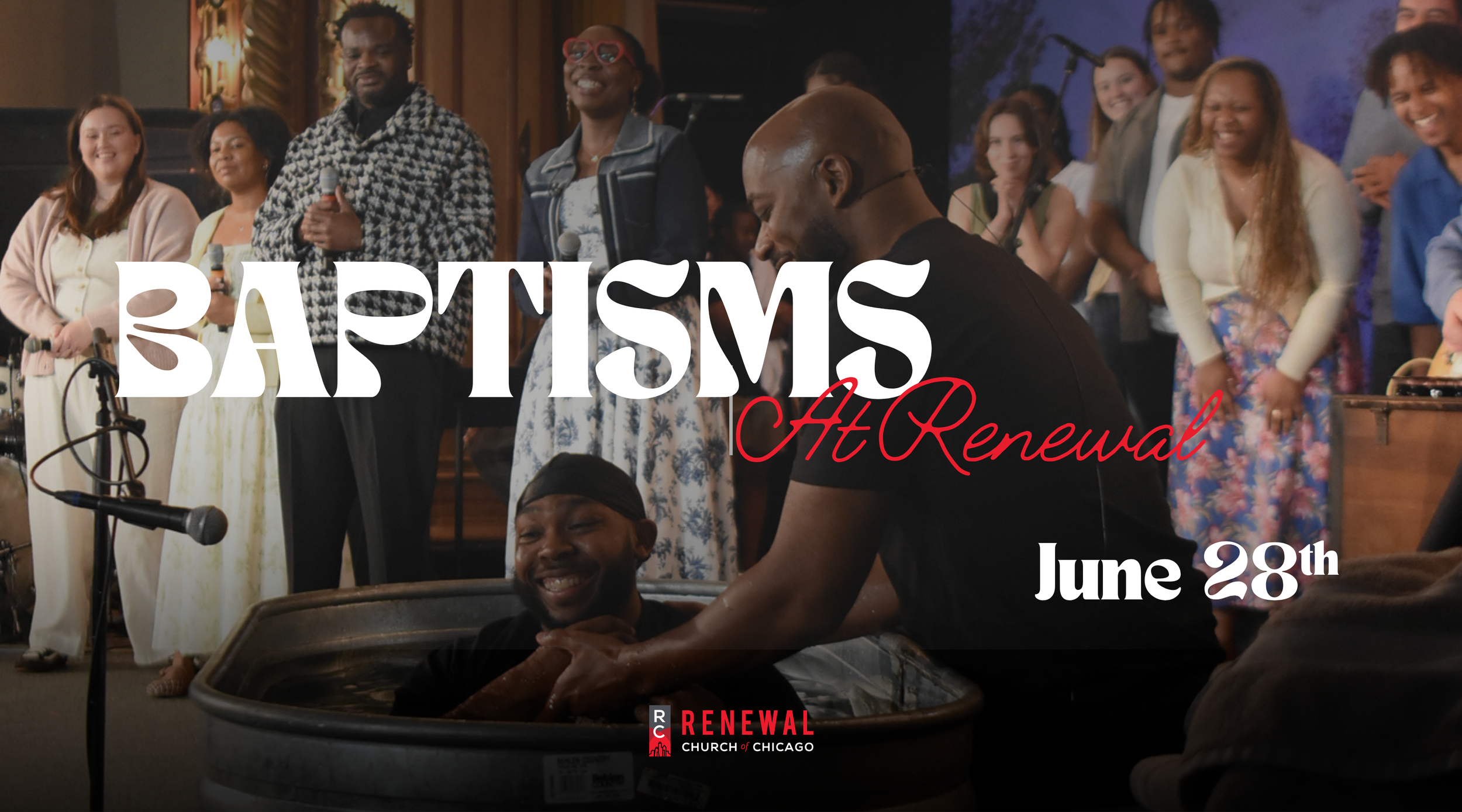 Baptisms at Renewal 