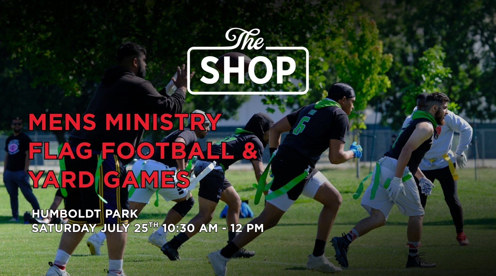 The Shop: Flag Football + Yard Games Day at Humboldt Park