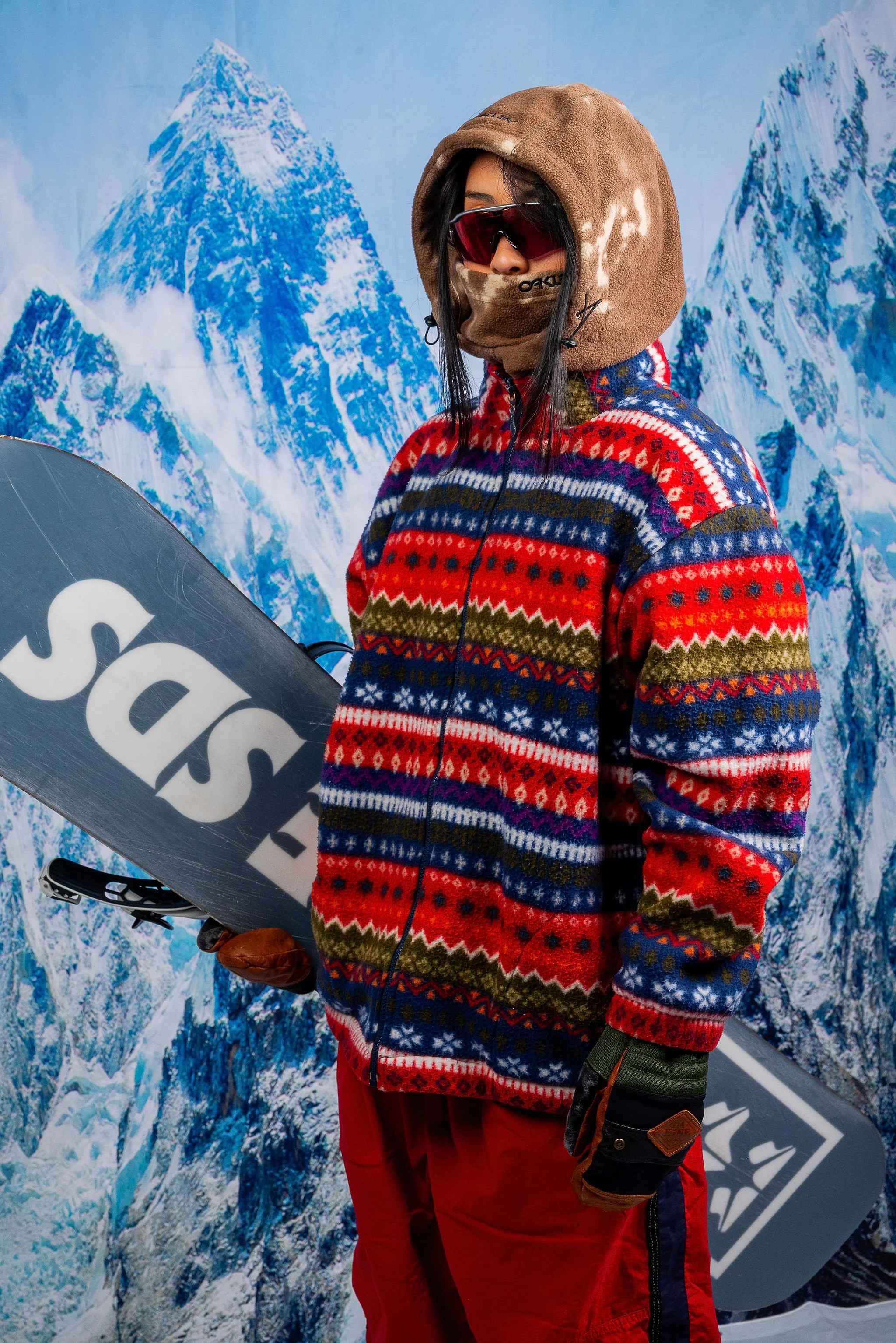 Snowboard Sportswear Editorial Photoshoot in Detroit