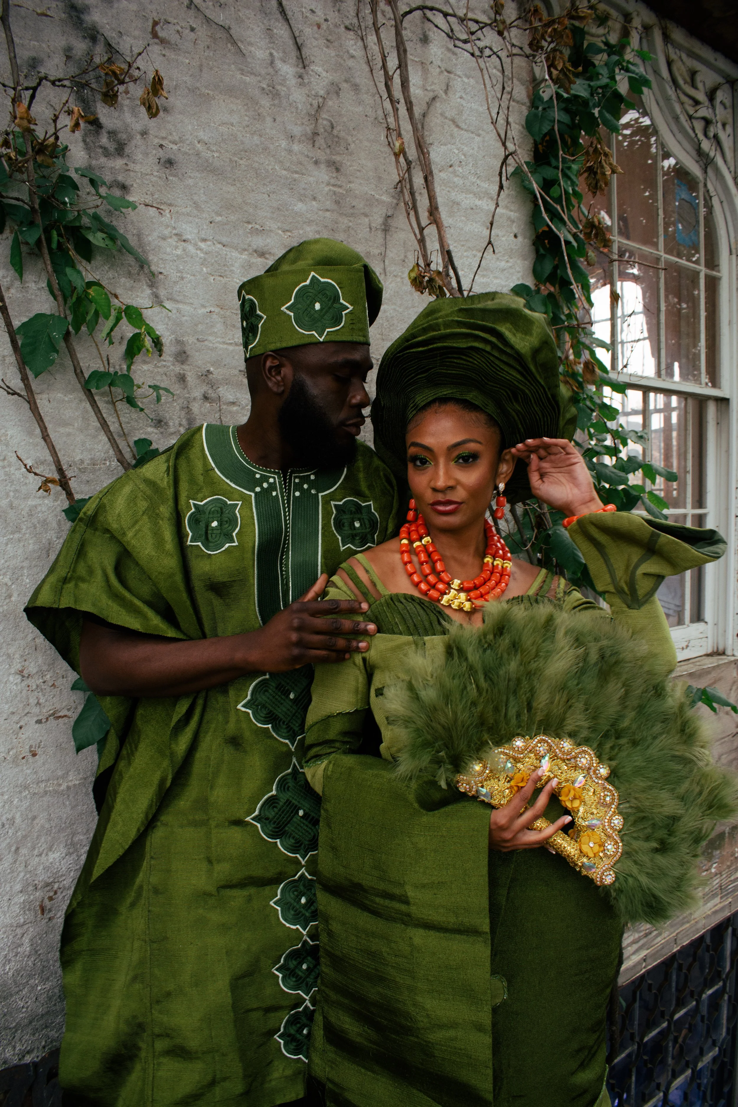 Nigerian Culture Couple Photoshoot