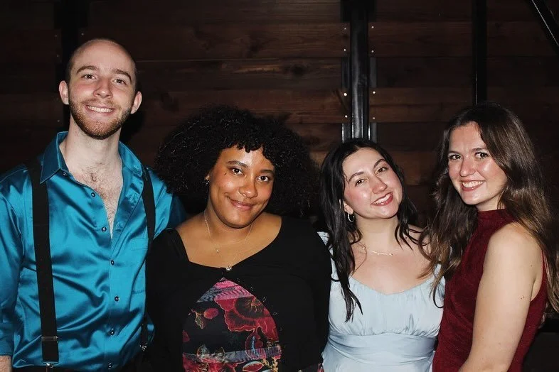 Formal with all my girlfriends… jealous???? 
#formal #apo #alphapsiomega #college #dressup #suspenders