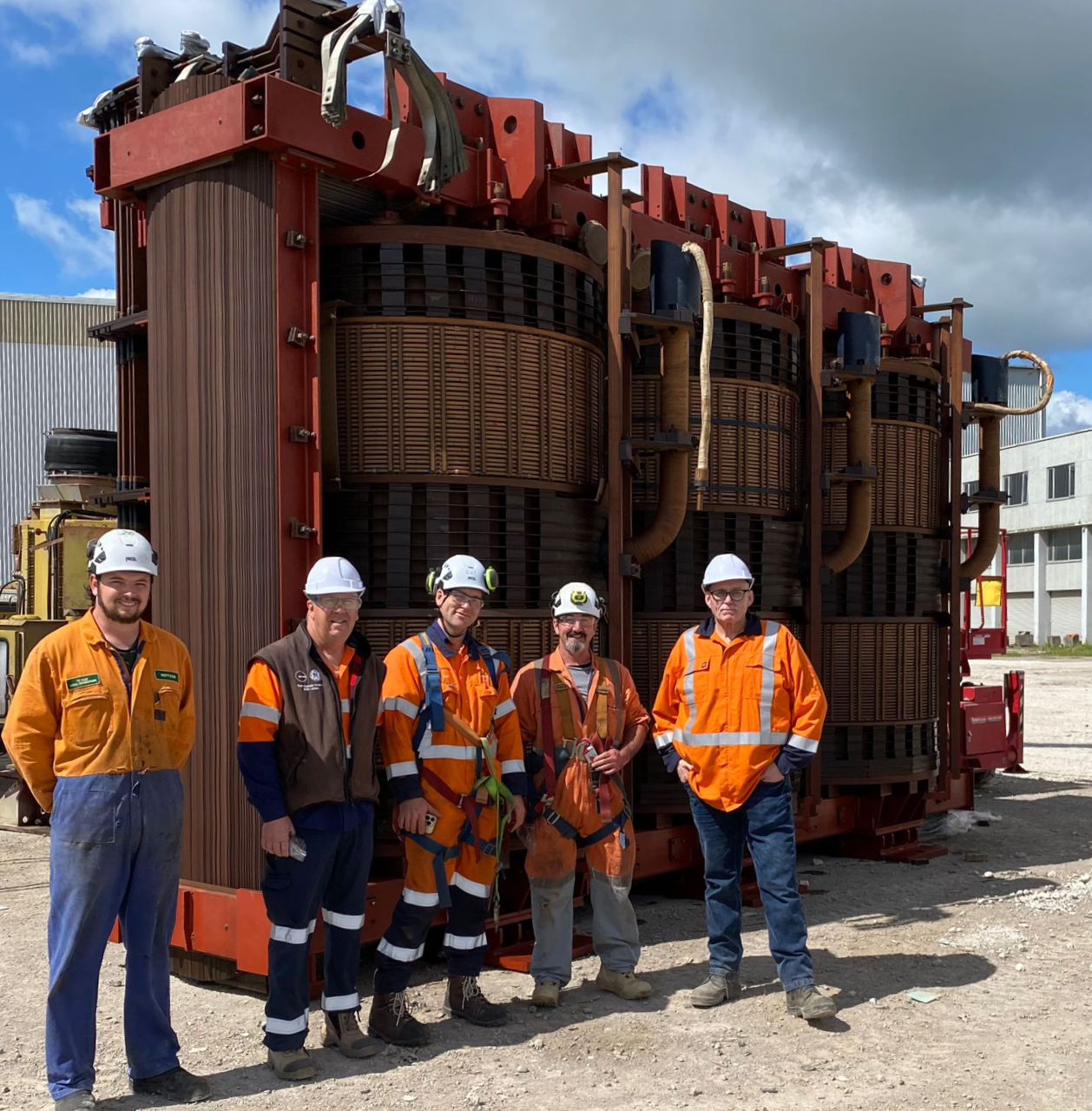 phoenix recycles new zealand’s largest transformer 