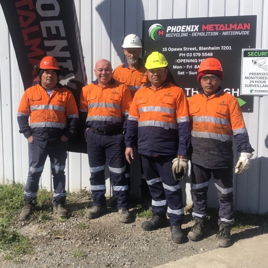Eldon Reeve Phoenix Recycling Blenheim | Battery, E-Waste, & Scrap Metal Recycling