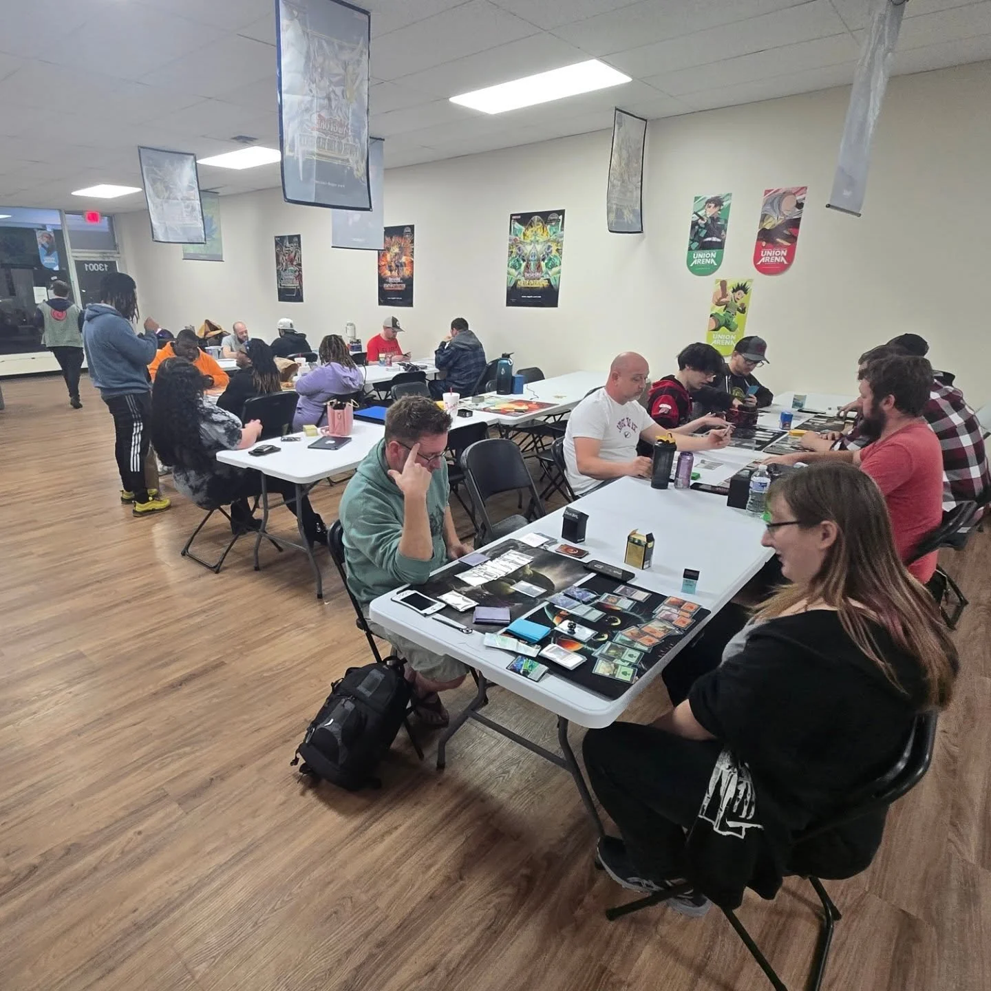 We want to thank everyone who came out for our first ever Magic The Gathering prerelease and our first official Union Arena tournament. Tpnight is our weekly commander open play. We have plenty of Ninja Turtles sealed and just got a big restock on Un