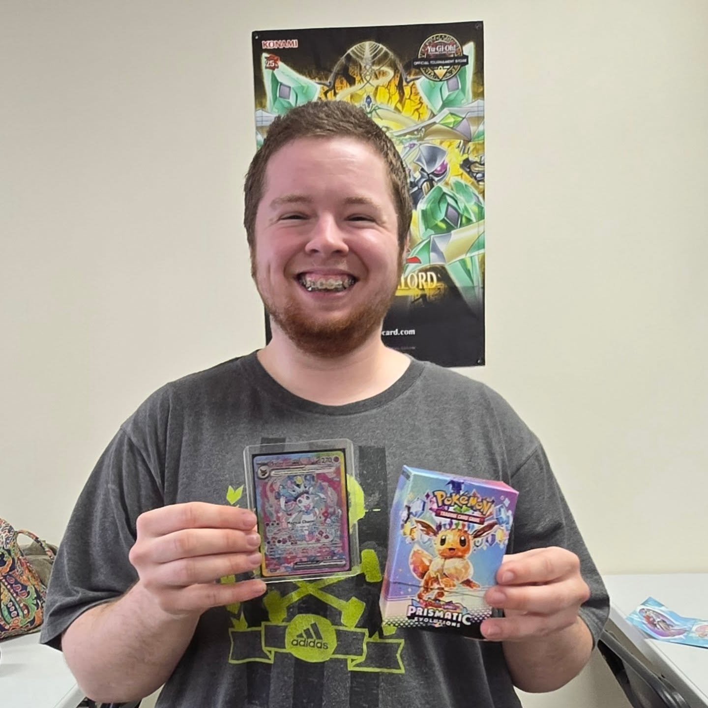 One of our adventurers had an amazing pull on Wednesday out of our Prismatic bundles!!! The excitement was in the air. Stay tuned for more amazing pulls in the future.

#cardshop #pokemon #pok&egrave;montcg
