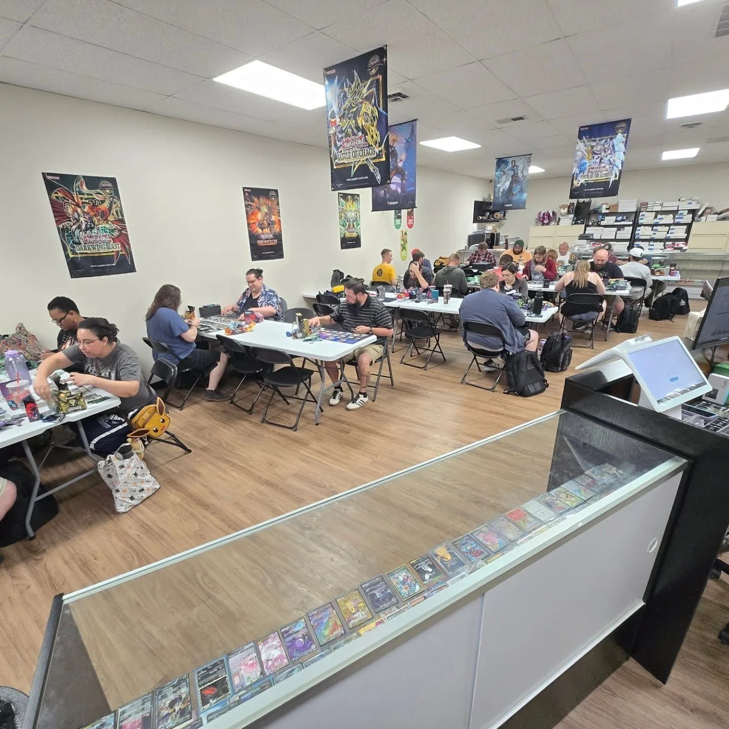 We wanted to thank everyone for coming out to our first full prerelease. We had a great time and got to see a lot of awesome cards pulled.

Don&rsquo;t forget&mdash;this Sunday we are hosting The Game Pit for their Two-Headed Giant Prerelease at the 