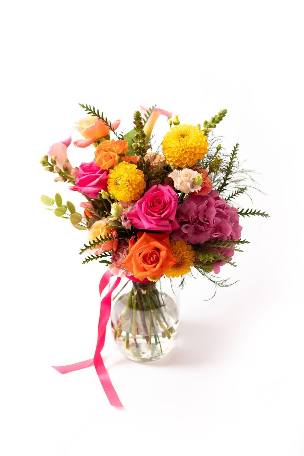 Fresh "florists choice" Pickle Jar