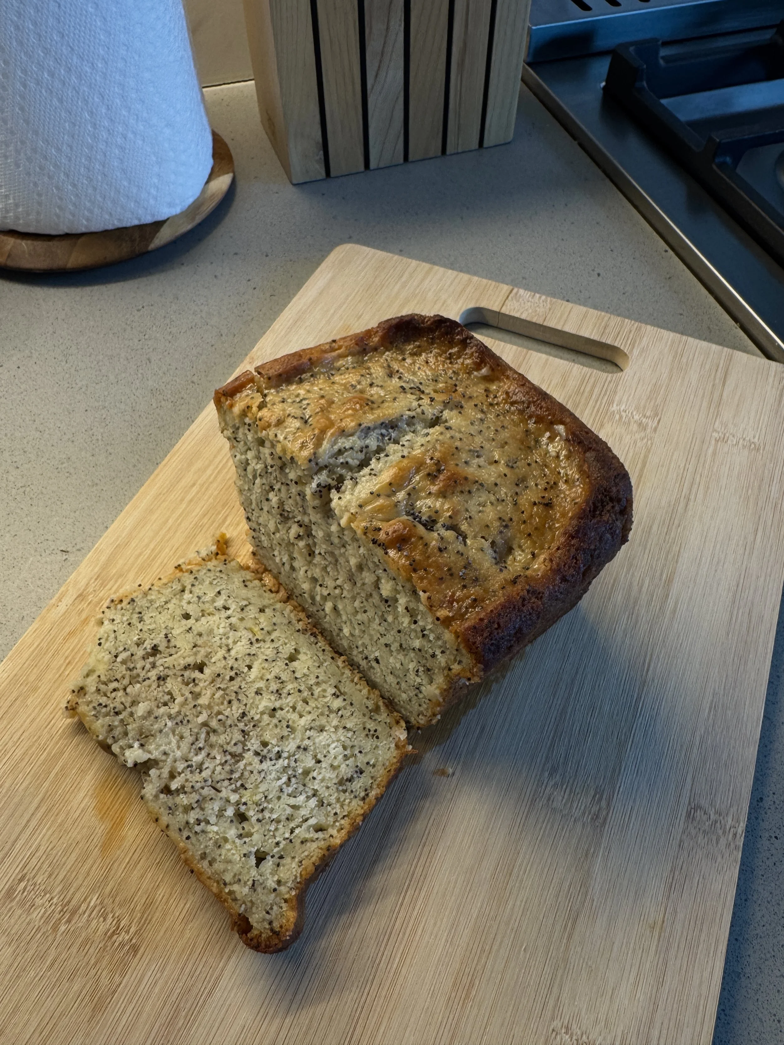 Lemon Poppyseed Banana Bread