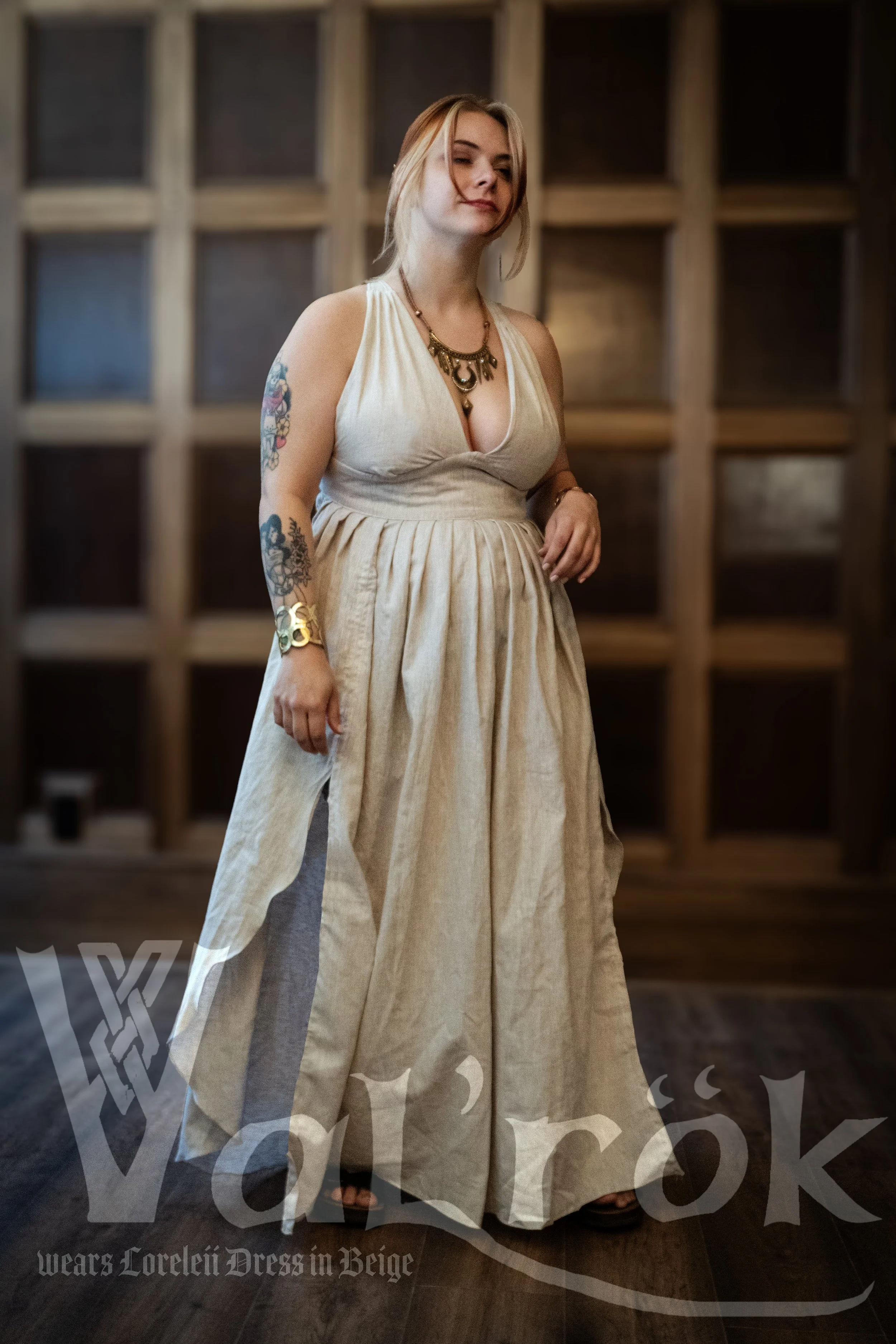 lorelei beige ellie arm up.jpg