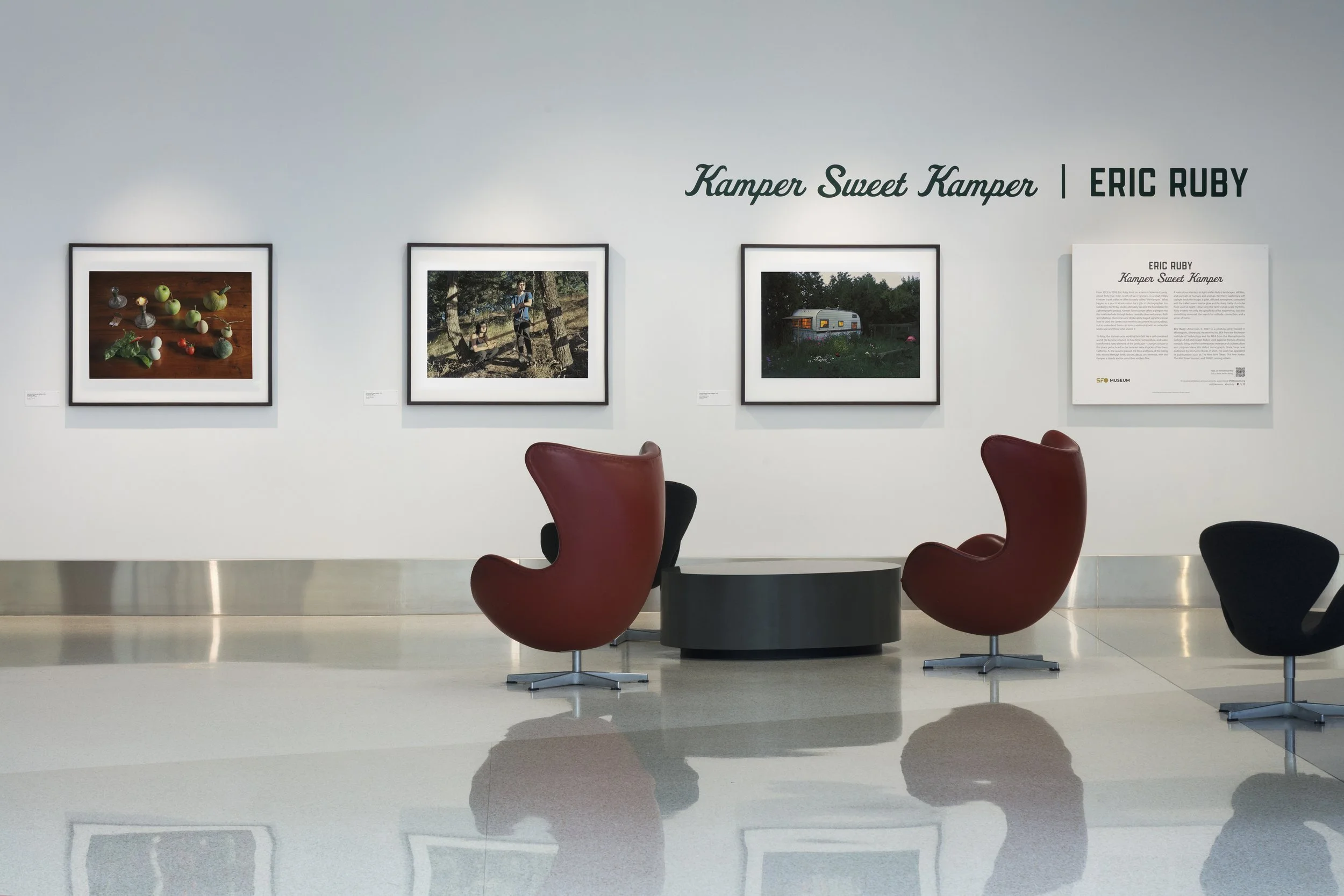  Eric Ruby: Kamper Sweet Kamper , SFO Museum, San Francisco, May 23–December 6, 2026. Courtesy of SFO Museum.