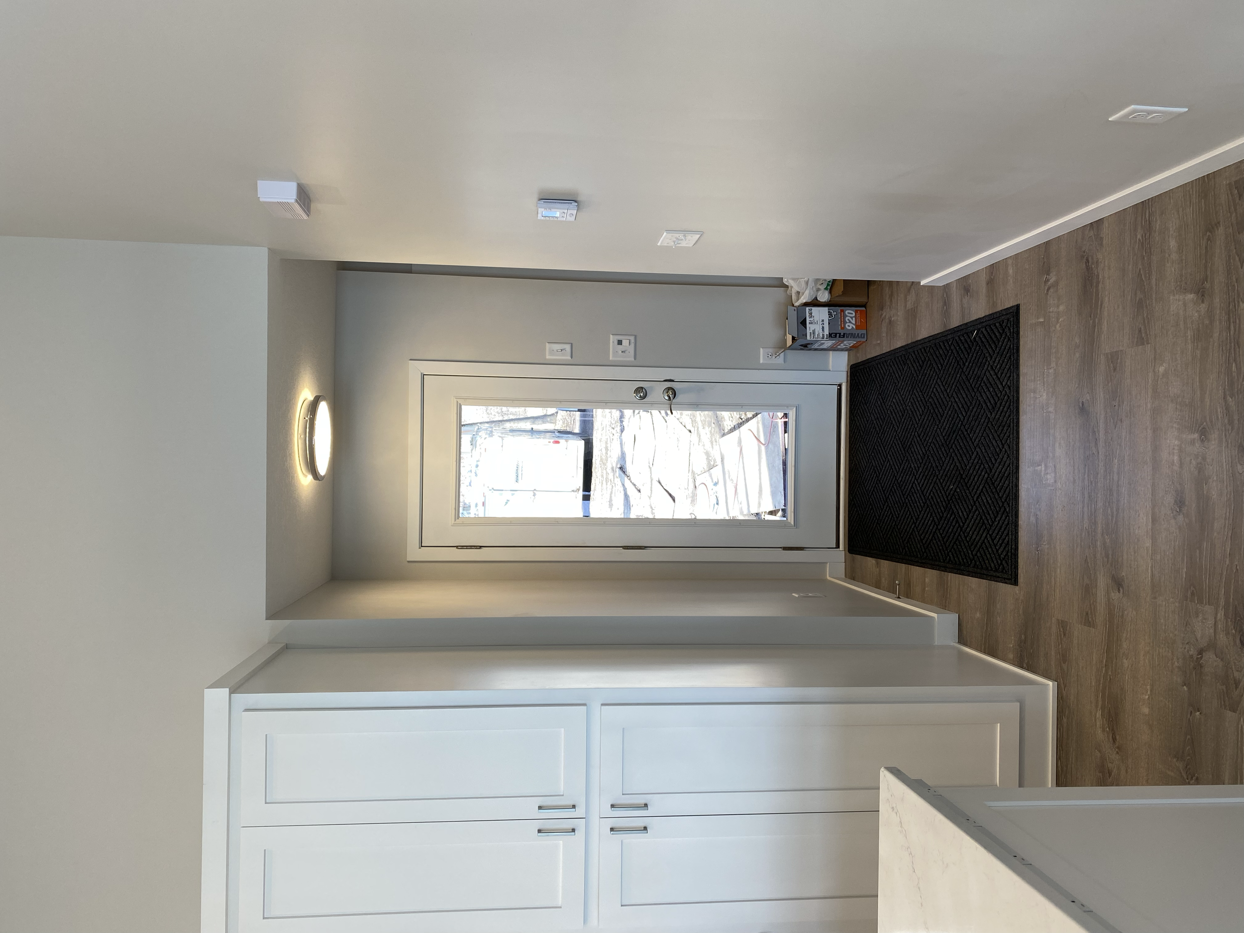 The front entry way. 