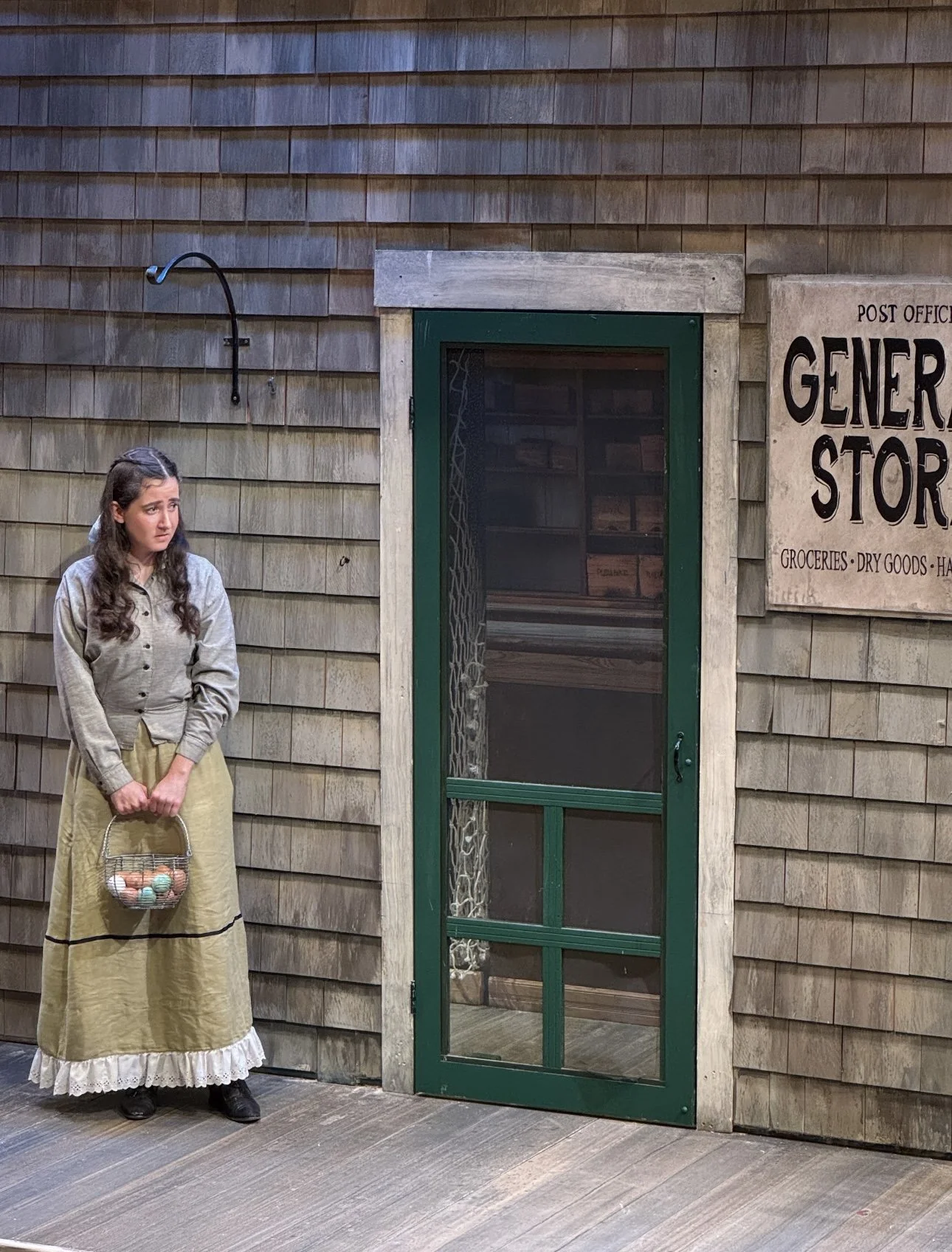 Erin as Anne Lambert in the play "Chilmark" at Martha's Vineyard Playhouse