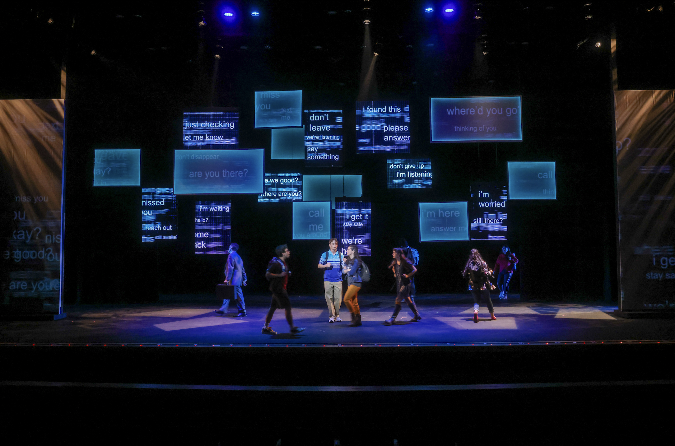 The "Dear Evan Hansen" cast performs "Waving Through a Window"