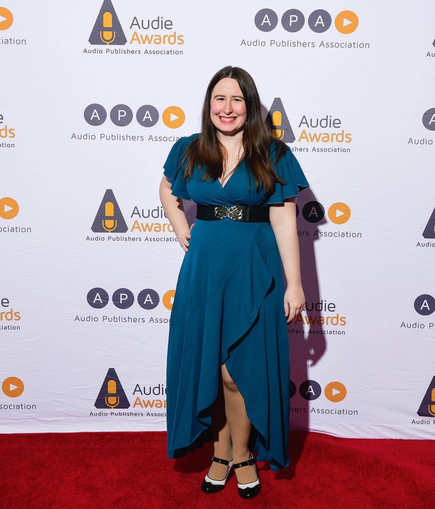 Red carpet at the Audies! #audiopublishersassociation #audieawards #audiobooknarrator #redcarpet
